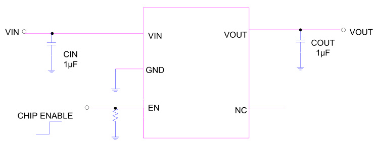 LOWPOWER(微源半导体)的LP3984H-33B5F系统框图