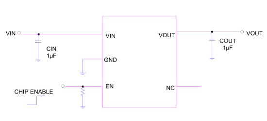 LOWPOWER(微源半导体)的LP3984H-33B5F系统框图