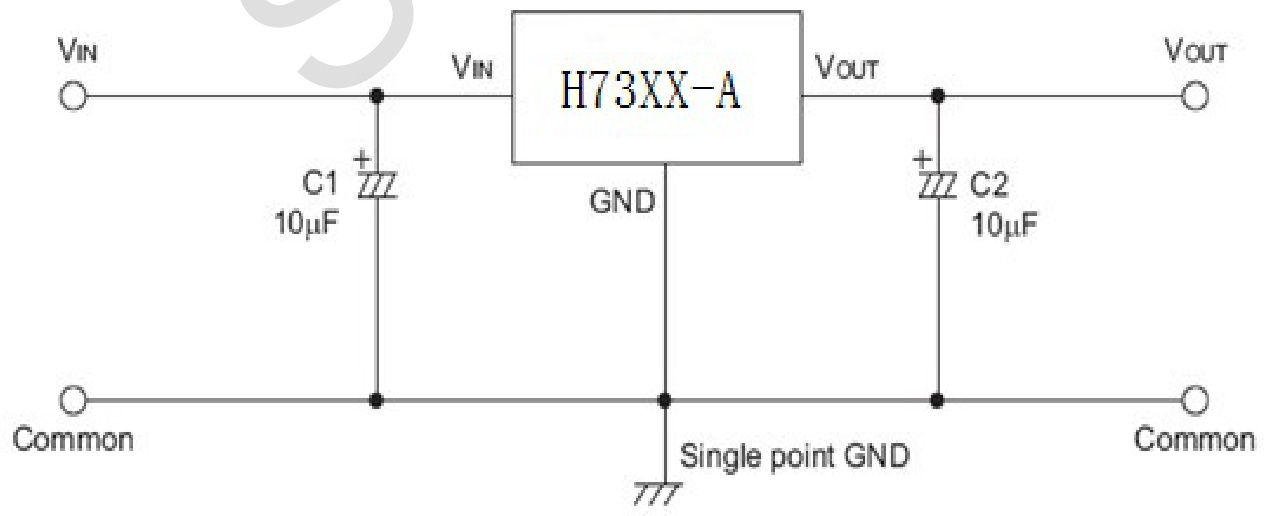 Siproin(上海矽朋)的H7325-A系统框图