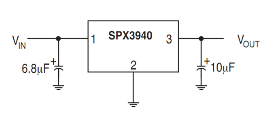 MaxLinear(迈凌)的SPX3940AM3-L-3-3/TR系统框图