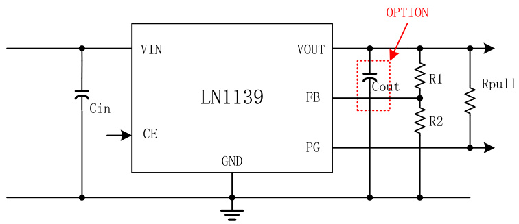 natlinear(南麟)的LN1139BAMR-G系统框图