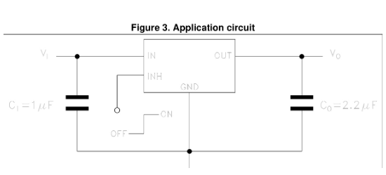 ST(意法半导体)的LD2980ABM33TR系统框图