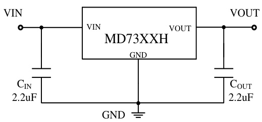 明达微的MD7333H系统框图