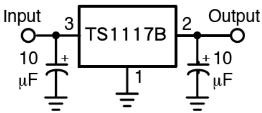 Taiwan Semiconductor(台湾半导体)的TS1117BCW33 RPG系统框图