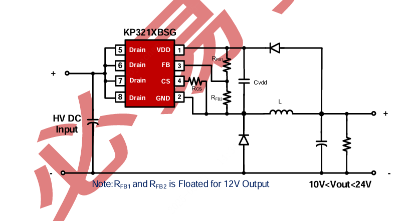 Kiwi Instruments(必易微)的KP3211BSGA系统框图