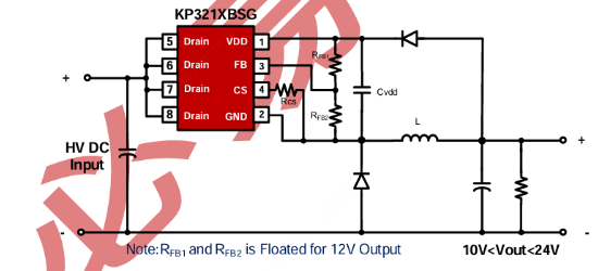 Kiwi Instruments(必易微)的KP3211BSGA系统框图