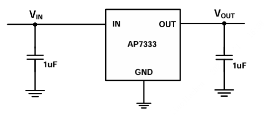 DIODES(美台)的AP7333-25SAG-7系统框图