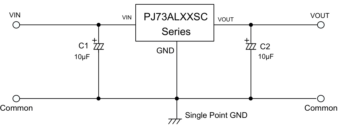 PJSEMI(平晶微)的PJ73AL33SC系统框图