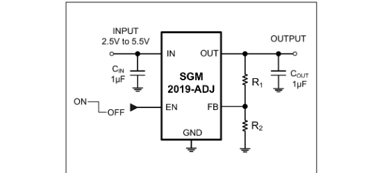 SGMICRO(圣邦微)的SGM2019-2.8YN5G/TR系统框图
