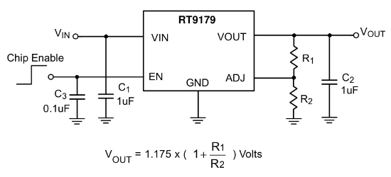 RICHTEK(立锜)的RT9179GB(Z00)系统框图