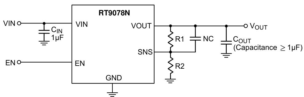 RICHTEK(立锜)的RT9078-18GJ5系统框图