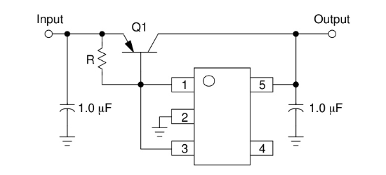 onsemi(安森美)的NCP551SN33T1G系统框图