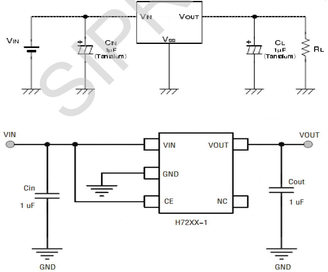 Siproin(上海矽朋)的H7225-1系统框图