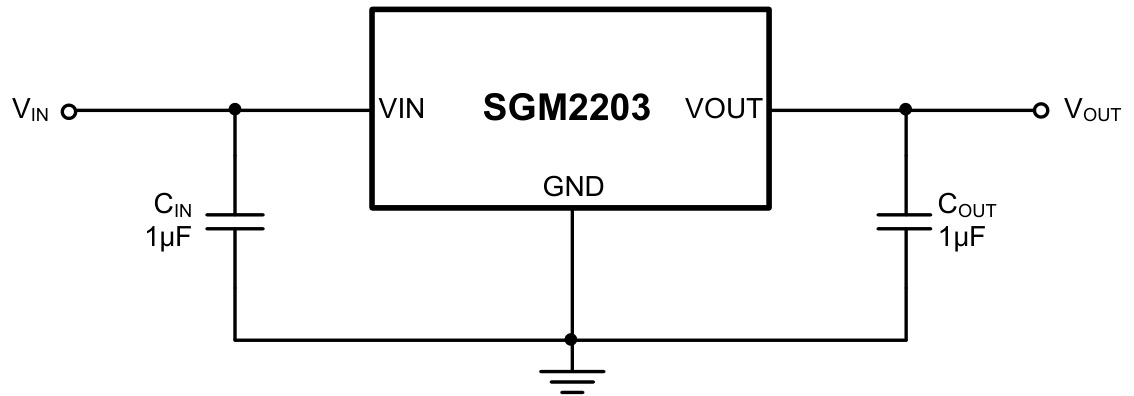 SGMICRO(圣邦微)的SGM2203-3.0AYK3LG/TR系统框图