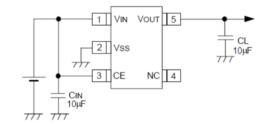 MICRONE(南京微盟)的ME6119A50PG系统框图
