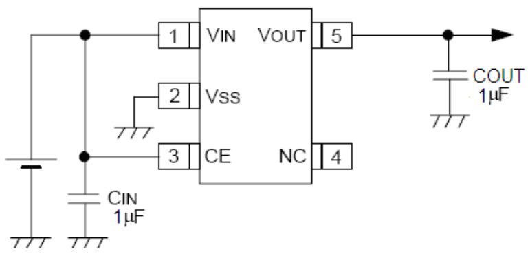 MICRONE(南京微盟)的ME6215C30M5G系统框图