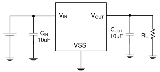 MICRONE(南京微盟)的ME6208A50M3G系统框图