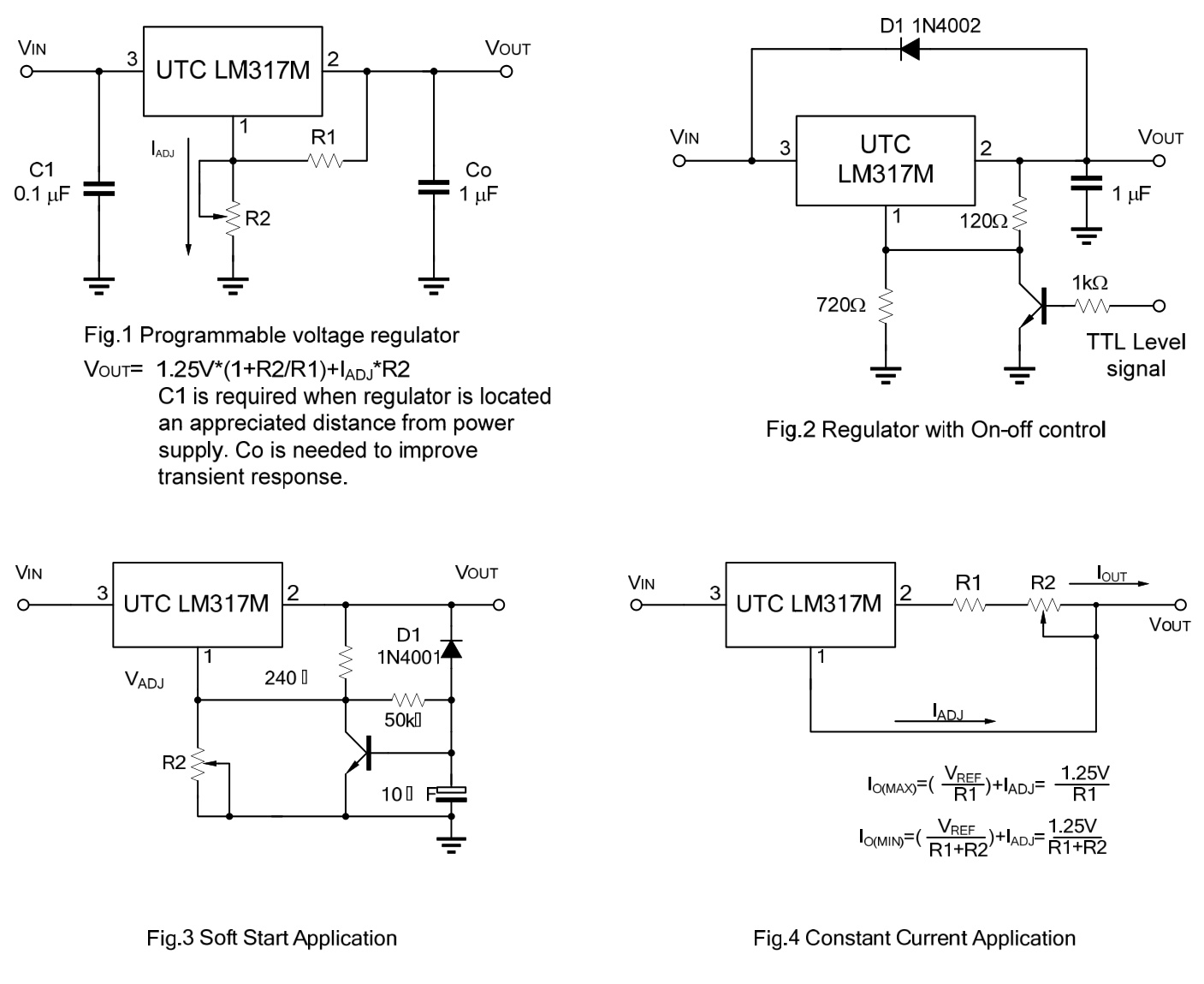UTC(友顺)的LM317MG-AA3-R系统框图