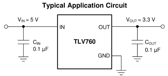 TI(德州仪器)的TLV76050DBZT系统框图