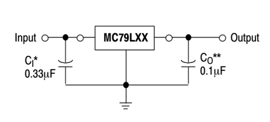 onsemi(安森美)的MC79L05ABDR2G系统框图
