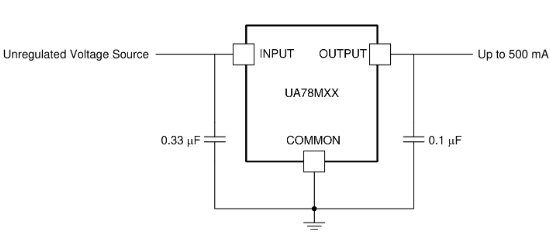 TI(德州仪器)的UA78M08CDCYR系统框图