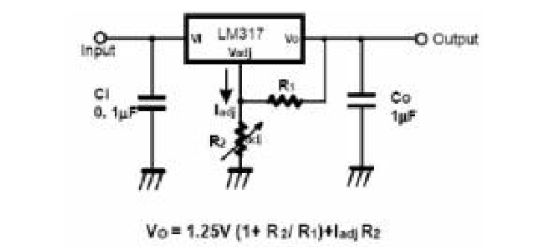 UMW(友台半导体)的LM317G系统框图
