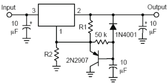 MICRONE(南京微盟)的ME1117A50B3G系统框图
