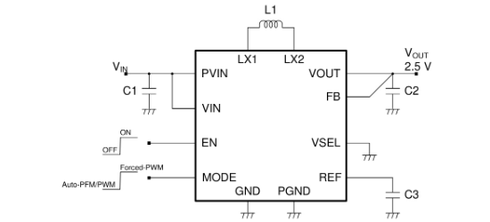 ROHM(罗姆)的BD83070GWL-E2系统框图
