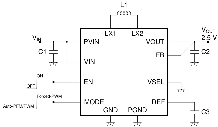 ROHM(罗姆)的BD83070GWL-E2系统框图