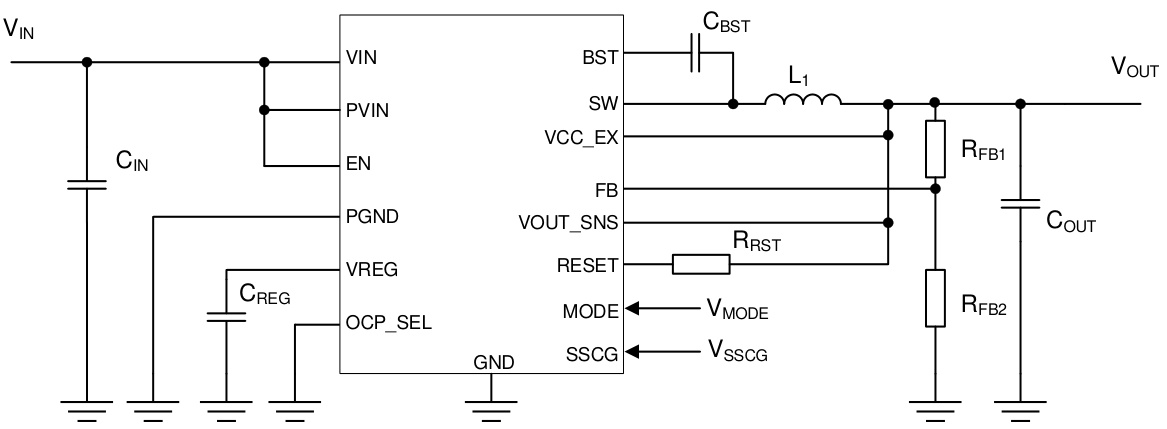 ROHM(罗姆)的BD9P105MUF-CE2系统框图