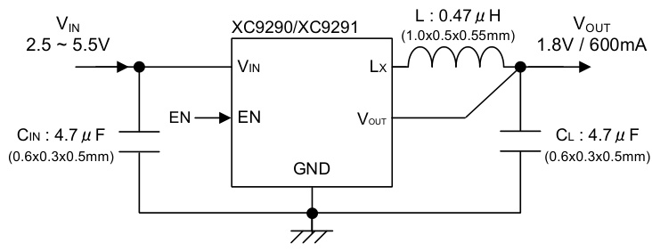TOREX(特瑞仕)的XC9291B33E0R-G系统框图