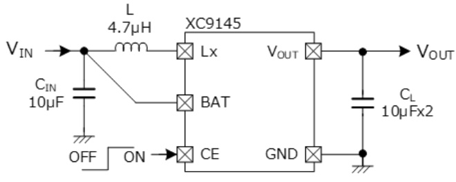 TOREX(特瑞仕)的XC9145B33CER-G系统框图
