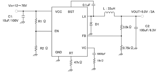 ROHM(罗姆)的BD9G341AEFJ-E2系统框图