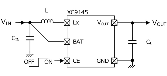 TOREX(特瑞仕)的XC9145B36CER-G系统框图