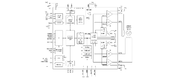 TRINAMIC的TMC5240ATJ+T系统框图