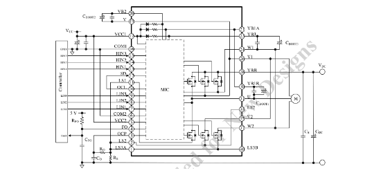 SANKEN(三垦)的SIM6822MV系统框图