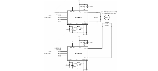 TI(德州仪器)的LMD18245T/NOPB系统框图