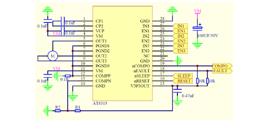 杭州中科微的AT8313SQ系统框图