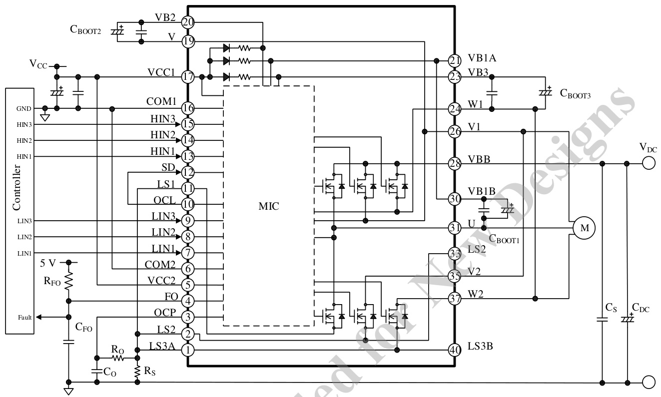 SANKEN(三垦)的SIM6822MV系统框图