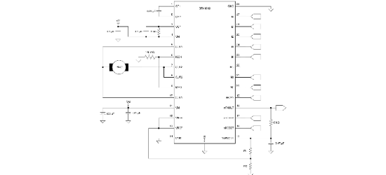 TI(德州仪器)的DRV8842PWPR系统框图