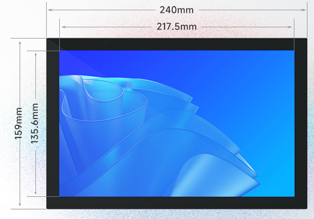 立创开发板的LCKFB-TSPI-10.1inch-MIPI-TP系统框图