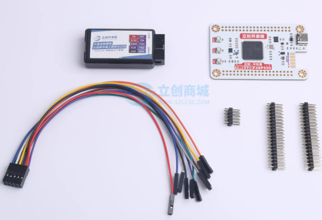 立创开发板的LCKFB-TJX-TMS320F28P550系统框图