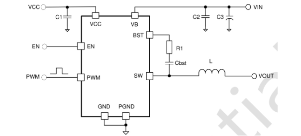 LEADPOWER(率能)的SS6208L系统框图
