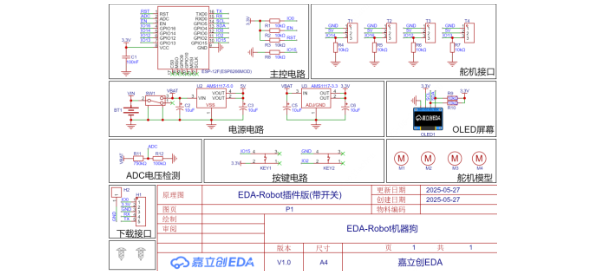 点灯的LE-Training-RobotDog_V1.0系统框图