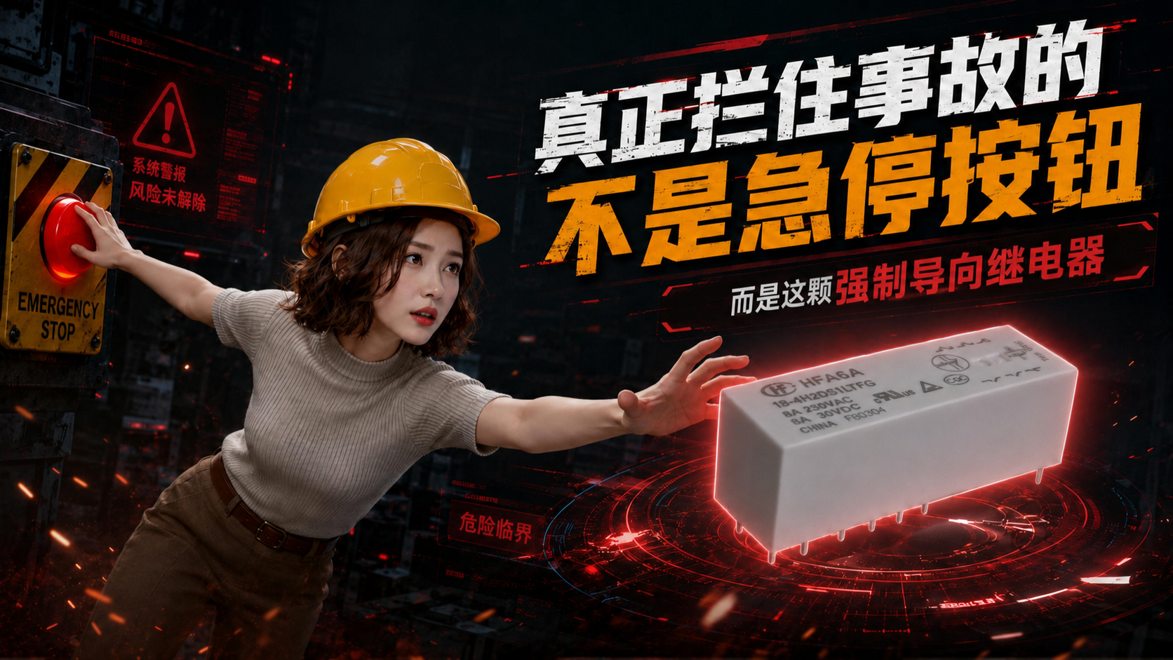 工业自动化的保命装置，强制导向继电器选型怎么看？