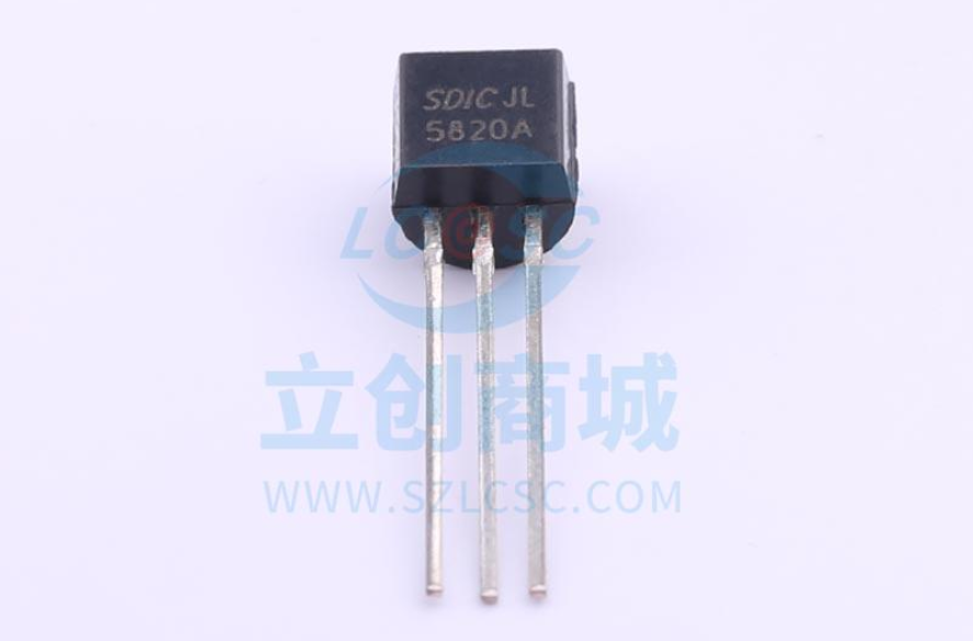 晶華微SD5820A在誤差±0.8℃數字溫度計的應用