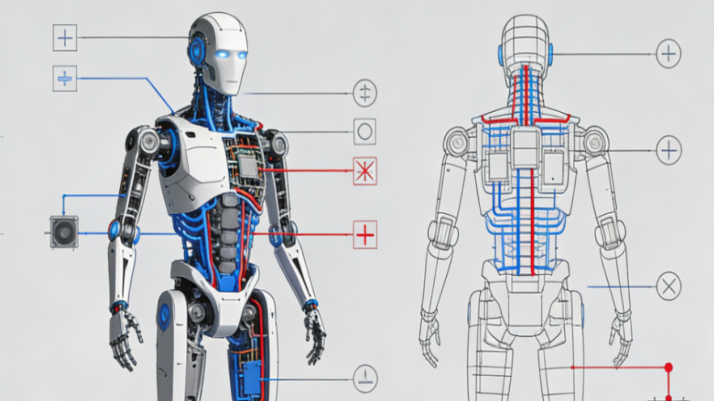 仿生人形机器人31自由度关节驱动功率MOSFET选型方案