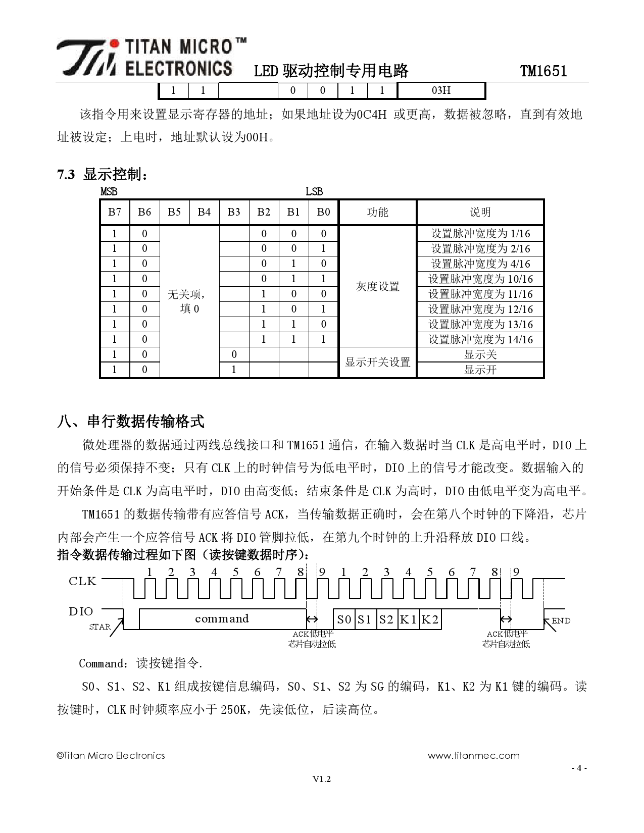 TM1651_（TM(天微)）TM1651中文资料_价格_PDF手册-立创电子商城