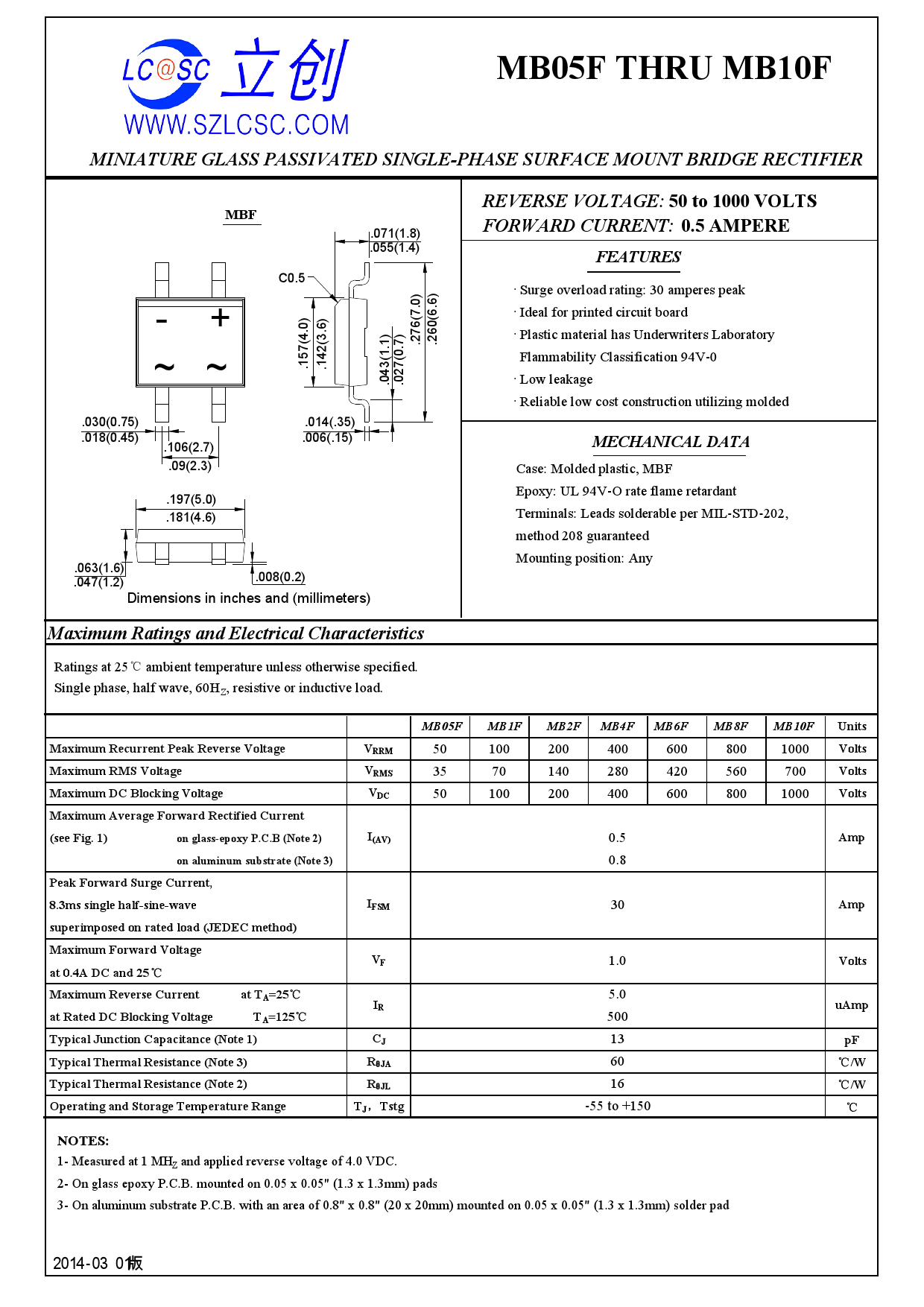 mb6f数据手册pdf下载