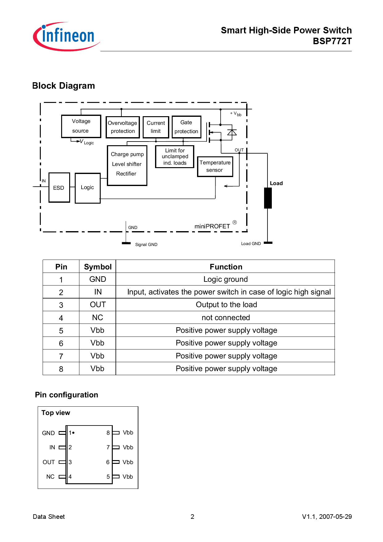 BSP772T_（Infineon(英飞凌)）BSP772T中文资料_价格_PDF手册-立创电子商城